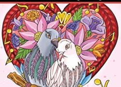 ADULT COLORING BOOK: 30 Valentine's Day Coloring Pages, Coloring Books For Adults Series By ColoringCraze.com (ColoringCraze Adult Coloring Books, Stress ... Coloring Books For Grownups Book 16)