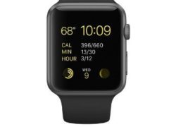 Apple Watch Sport 42mm Space Gray Aluminum Case with Black Sport Band (Certified Refurbished)