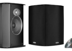 Polk Audio FXI A6 Surround Speakers (Pair, Black)