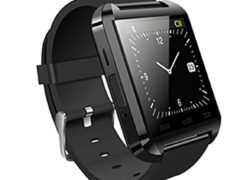 Sandistore Smart Wrist Watch Phone Mate Bluetooth 4.0 For Android HTC Samsung (Black)