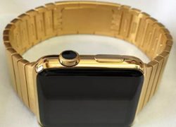 24K Gold 42MM Apple Watch SERIES 2 with Gold Link Band