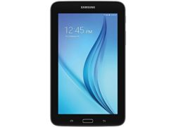 Newest Samsung Galaxy Tab E Lite Flagship Premium 7 inch Tablet PC | Spreadtrum T-Shark Quad-Core | 1GB RAM | 8GB | Bluetooth | WiFi | GPS Enabled | MicroSD Slot | Android 4.4 KitKat OS (Black)