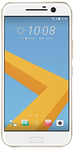 HTC 10 32GB Single SIM Android Smartphone - Factory Unlocked - International Version with No Warranty (Topaz Gold)