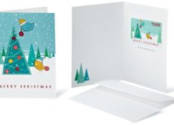Amazon.com $2000 Gift Card in a Greeting Card (Christmas Tree Card Design)