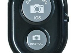 Bluetooth Wireless Remote Control Camera Shutter Release Self Timer for IOS Android Smartphone Tablet Iphone 6 5 5s 5c 4s 4, Ipad 5 4 3 Ipad Air Mini, Sony Xperia, HTC New One and X, Samsung Galaxy S3 S4 S5 Note 1 2 3 Galaxay Tab 2 Note8 10.1, Google Nexus 4 5 7 & all Bluetooth Compatible Products (Black)