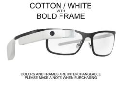 Google Glass Explorer Edition XE V2 Cotton White - Deluxe Bundle