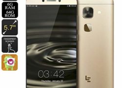 LeEco Le Max 2 Smartphone - 2K 5.7 Inch Display, Snapdragon 820 CPU, Dual-SIM, 6GB RAM, 21MP Camera, Android 6.0, 4G (Gold)