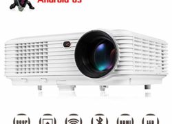 EVERYONE GAIN DH-TL120A Android LED Multimedia Projector 3D Wifi Smart Home Theater 1280*800 pixels Support Bluetooth Miracast Online upgrade System