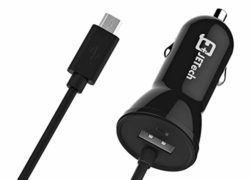 Car Charger, JETech® Dual Rapid USB Car Charger Cigarette Charger for Dual Car Charger with Micro USB - For Samsung Galaxy S3 S4 Note2 Note3 - Motorola Droid Razr Maxx, LG G2, HTC ONE, DNA, and Apple iPhone 6/5/5S/5C, iPad, iPad Air, iPad min(Black)