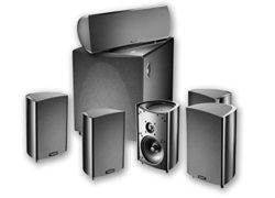 Definitive Technology ProCinema 600 120v Center Speaker (Set of Six, Black)