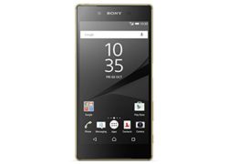 Sony Xperia Z5 Unlocked Smartphone, Dual Sim, No Warranty, 32 GB, Retail Packaging, Gold