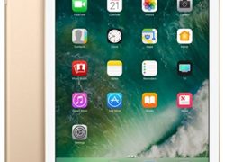 Apple iPad with WiFi + Cellular, 32GB, Gold (2017 Model)