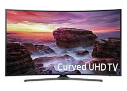 Samsung UN55MU6500 Curved 55" 4K Ultra HD Smart LED TV (2017 Model), Black