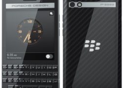 BlackBerry Porsche Design P'9983 64GB RHB121LW Factory Unlocked 4G/LTE Smartphone with English QWERTY Keyboard - International Version with No Warranty (Carbon Fiber)