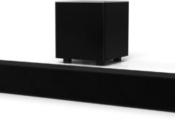 VIZIO 38-Inch 2.1 Channel Google Cast Enabled Sound Bar with Wireless Subwoofer (SB3821-D6)