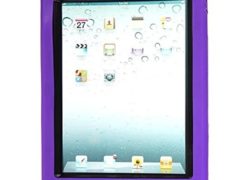 iPad Case, iPad 2 3 4 Case,Agrigle Lightweight Shockproof Drop Resistance Rugged Silicone + Plastic 2 Layer Hybrid Defender Super Protection Case for Apple iPad 2 3 4 (With Built-in Kickstand) (Purple)