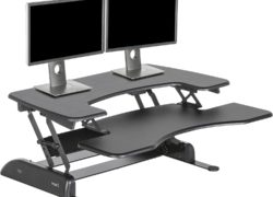 VARIDESK - Height-Adjustable Standing Desk - Pro Plus 36 - Black