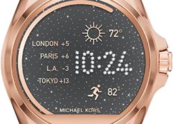 Michael Kors Access Touch Screen Rose Gold Acetate Bradshaw Smartwatch MKT5013