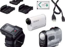 Sony HDR-AS200VR/W Action Cam + Live View Remote Kit