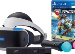Sony PlayStation VR Combat League Starter Bundle 4 items: VR,motion, camera and vr game disc- RIGS Mechanized Combat League