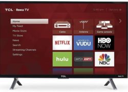 TCL 55S403 LED 4K 120 Hz Wi-Fi Roku Smart TV, 55" (Certified Refurbished)