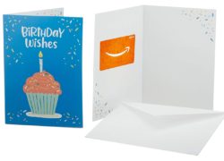 Amazon.com $1500 Gift Card in a Greeting Card (Happy Chanukah Card Design)