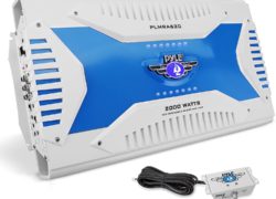 Pyle PLMRA620 6 Channel 2000W Waterproof Marine Bridgeable Mosfet Amplifier