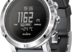 Suunto Core Brushed Steel Orologio, Nero/Silver