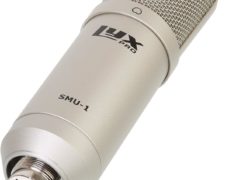 LyxPro SMU-1 Large Diaphragm USB Studio Condenser Microphone - Includes Stand Mount Clip & USB Cable