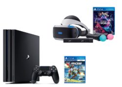 PlayStation VR Launch Bundle 3 Items:VR Launch Bundle,PlayStation 4 Pro 1TB,VR Game Disc RIGS Mechanized Combat League