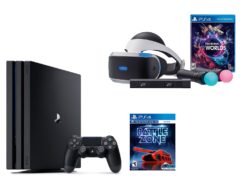 PlayStation VR Launch Bundle 3 Items:VR Launch Bundle,PlayStation 4 Pro 1TB,VR Game Disc: PSVR Battlezone