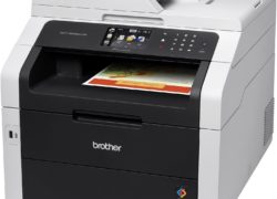 Brother Wireless All-In-One Color Printer with Scanner, Copier and Fax (MFC9330CDW), Amazon Certified for Auto Replenishment with Dash