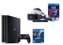 PlayStation VR Launch Bundle 3 Items:VR Launch Bundle,PlayStation 4 Pro 1TB,VR Game Disc PSVR DriveClub