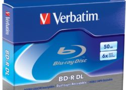 Verbatim 50 GB 6x Blu-ray Double Layer Recordable Disc BD-R DL, 3-Disc Jewel Case 97237