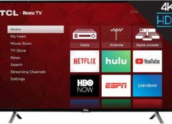 TCL 49S405 49" 4K Ultra HD Roku Smart LED TV (2017 Model)