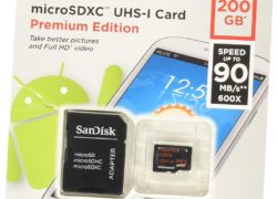 SanDisk Ultra 200GB Micro SD (SDSDQUAN-200G-G4A)