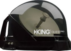 KING VQ4100 Quest Portable/Roof Mountable Satellite TV Antenna (for use with DIRECTV)