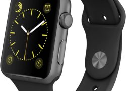 Apple Watch Series 1 42mm Smartwatch (Space Gray Aluminum Case/Black Sport Band)