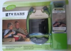 TV Ears 2.3 MHZ Wireless Headset System with 10 Replacement Ear Tips