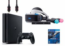 PlayStation VR Start Bundle 5 Items:VR Headset,Move Controller,PlayStation Camera Motion Sensor,PlayStation 4,VR Game Disc:PSVR DriveClub