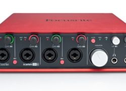 Focusrite SCARLETT 18i8 18 In/8 Out USB 2.0 Audio Interface with Four Focusrite Mic Preamps