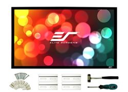 Elite Screens Sable Frame, 138-inch 2.35:1, Sound Transparent Fixed Frame Projection Projector Screen, ER138WH1W-A1080P3