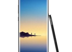 Samsung Galaxy Note 8 (N9500) 256GB - Dual SIM [Android 7.1.1, 6.3" qHD Super AM-OLED, Dual 12,0MP, NFC, Snapdragon 835] (Midnight Black)