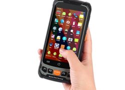 4G LTE 4.7 inch android 5.1 rugged 1D barcode scanner handheld terminal SH47