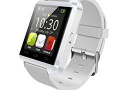 Sandistore Smart Wrist Watch Phone Mate Bluetooth 4.0 For Android HTC Samsung (White)