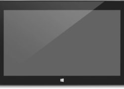 Microsoft Surface 64GB Tablet (Dark Titanium) with Black Touch Cover