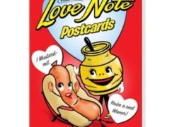 Love Note Postcards Book for Valentines Day Gift by Accoutrements