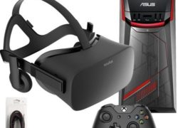 Oculus Rift 2 Items Starter Bundle:Virtual-Reality VR Headset and Asus G11CD Gaming Desktop Intel i5 16GB DDR4 NVIDIA GTX1060(US Version, Imported)