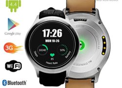 Indigi® UNLOCKED! Android 4.4 Smart Watch Cell Phone GSM 3G+WiFi GPS Google Play Store