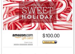 Amazon Gift Card - Email - Have a Sweet Holiday